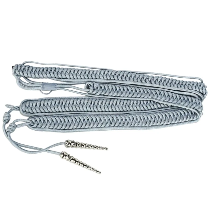 Uniform Shoulder Bars Cord Shoulder Epaulet Aiguillette for Stage Performances