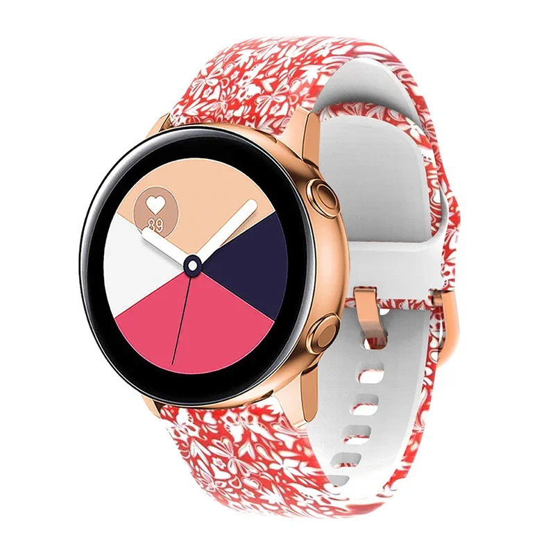 Stylish Printed Band for Smartwatch (20mm/22mm)