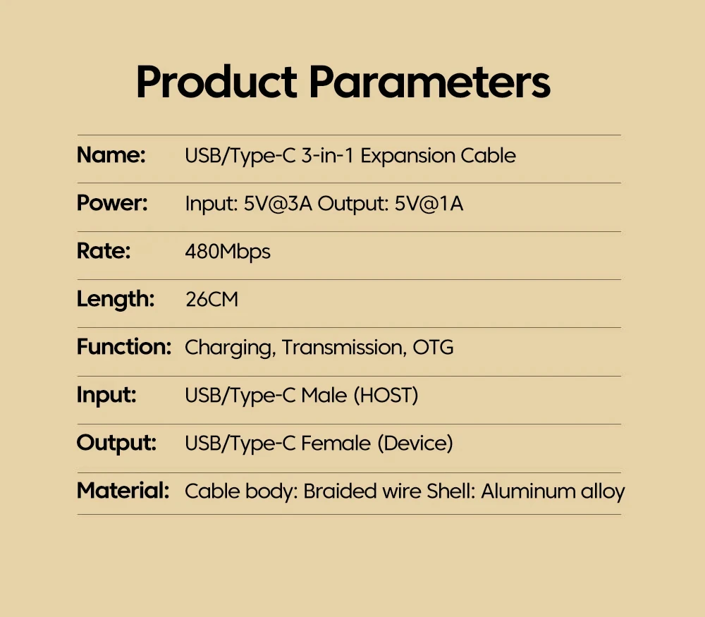 Usb Hub 3 In 1 With Usb A And Type C Multi Port Adapter For Data_voghion.com