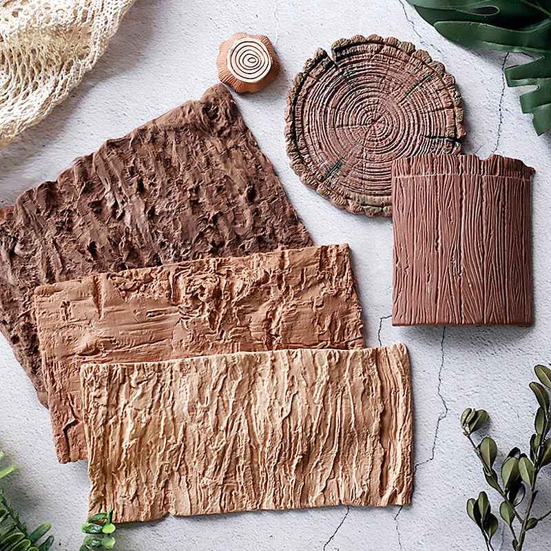 Stencil Per Torte - Motivo Righe/Foglie, Per Decorazione Con Zucchero A Velo O Cacao - Foto 9