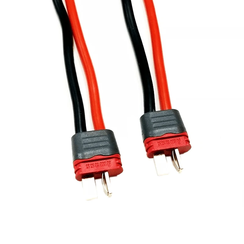 Fiches banane 4mm à l'extrémité du câble de charge Deans T Plug 14AWG 30cm