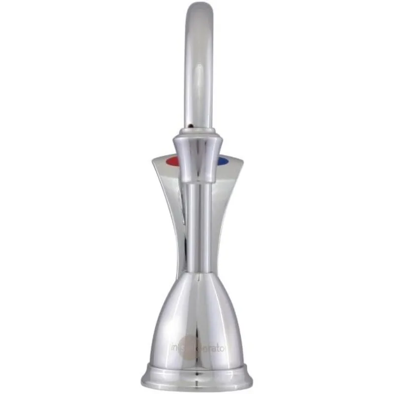 InSinkErator Wave Instant Hot and Cold Water Dispenser System, Faucet & Tank, Satin Nickel, HC-Wave-SN 2