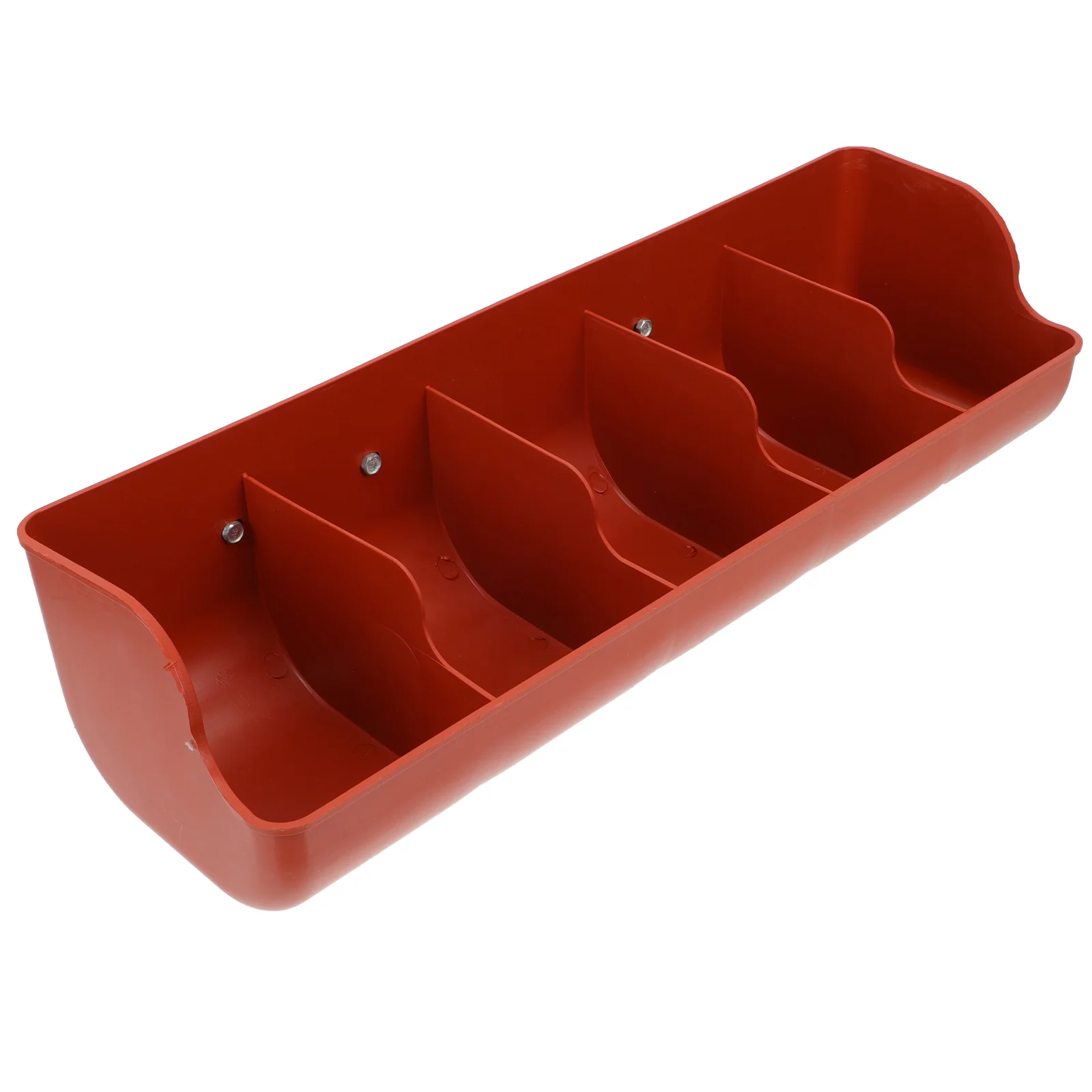 

Feed Trough Dispenser Compartment Pigwash Feeder Feeding Tool Pannage Thicken Plastic Chicken Waterer