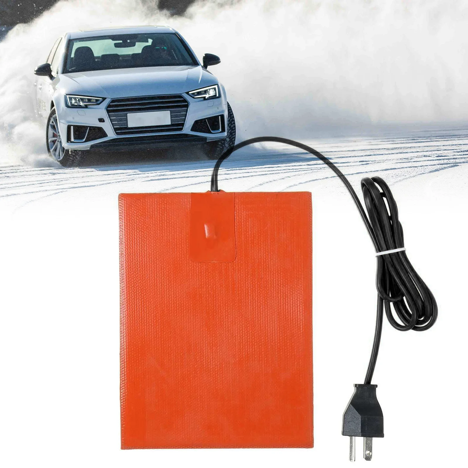 Car Engine Oil Pan Sump Tank Heater Pad 250W Silicone oil heating Pad  Engine Oil Tank Wear Protect With EU US Plug 110-220V