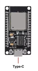 ESP32 USB - C Microcontroller Module with WiFi & Bluetooth (Development Board)