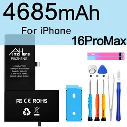 PINZHENG High - Capacity Replacement Battery (4685mAh For 16ProMax)