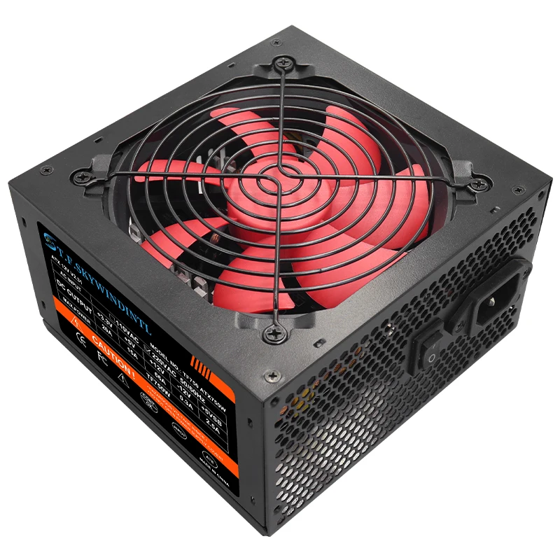 750W PC 전원 공급 비 모듈 220V 20+4PIN PC 데스크톱 컴퓨터를 위해 적합한 활동적인 ATX PSU PC 소스
