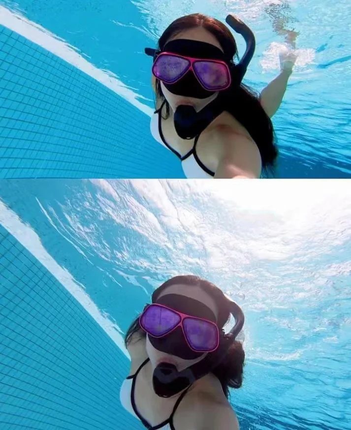 Similar Apollo Free Diving Goggles Mask  Alloy Liquid Silica Gel Scuba Mask Wet Tube Kit Snorkeling Equipment Ultra Low Volume 5