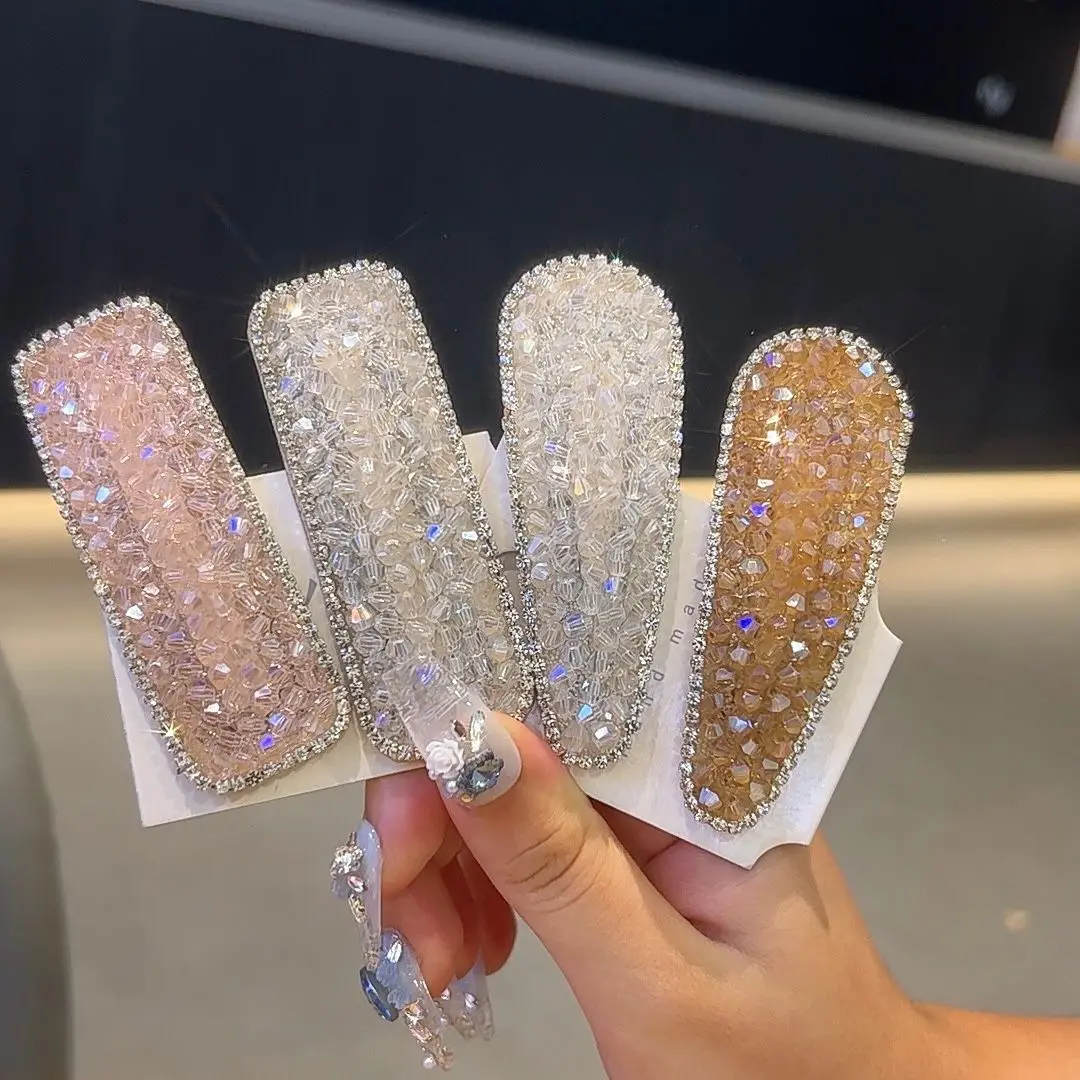 Koreanische Glitter Pailletten Metall Haar Clips Frauen Mädchen Mode Pony Haarnadeln BB Clips Barrettes Headwear Haar Styling Zubehör