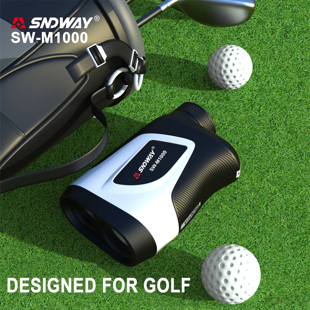 Sndway Laser Rangefinders Telescope Laser Rangefinder Mini 6x Monocular