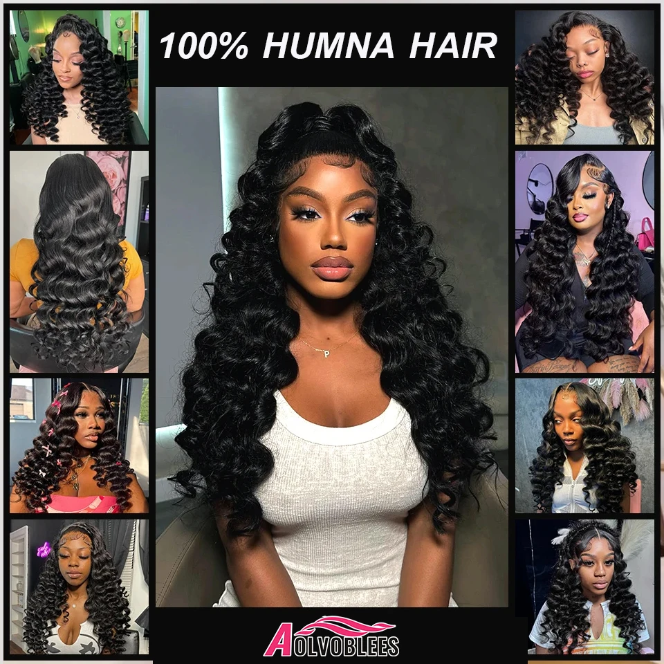 Loose Deep Wave 4X4 6x4 Glueless Wig Human Hair Ready To Wear 13x6 13X4 Lace Front Wigs Deep Curly Preplucked Hairline Pre Cut human hair wig,lace front wig,human hair wigs,front lace wig