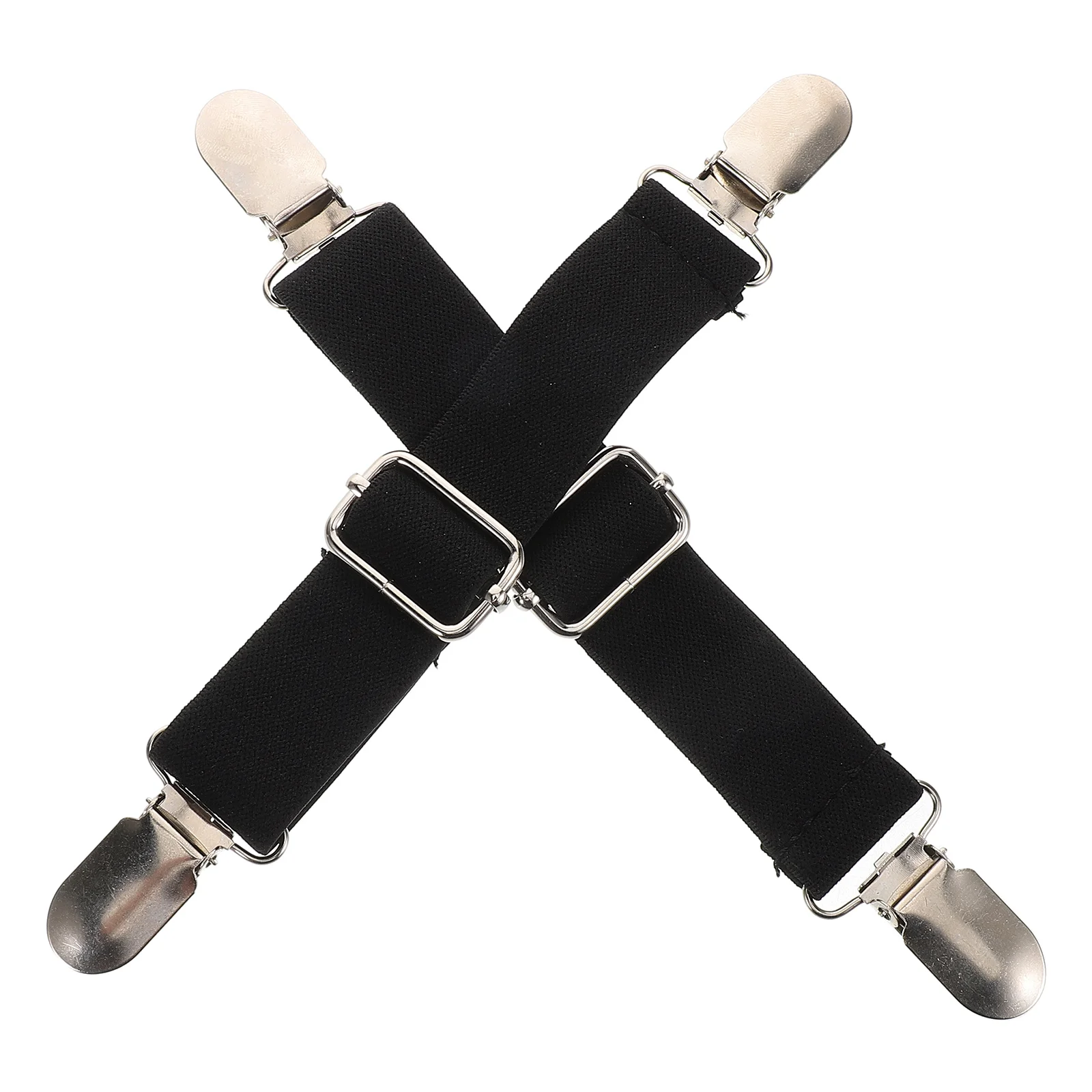 Pants Leg Fixer Multifunctional Boot Straps Adjustable Pant Stirrups Clips Bed Sheets Fasteners Motorcycle Seat Cushion Straps
