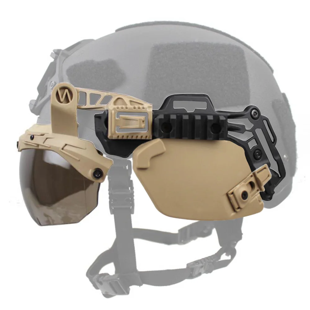 Casque Tactique WOSPORT TEAM WENDY 3.0 Rail - Neuf Pour Airsoft Randonnée équitation