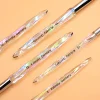 Professional Nail Art Brush with Chic Handle - Perfect for French Manicures & Clean-Up, Ideal for Salon or Home Use 3