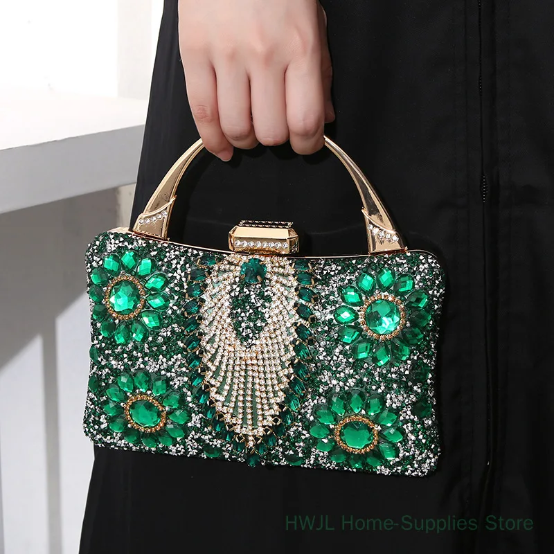 

Новинка, женская сумка для ужина, женский клатч с камнями-стразами для банкета, женская сумка для свадебного коктейля