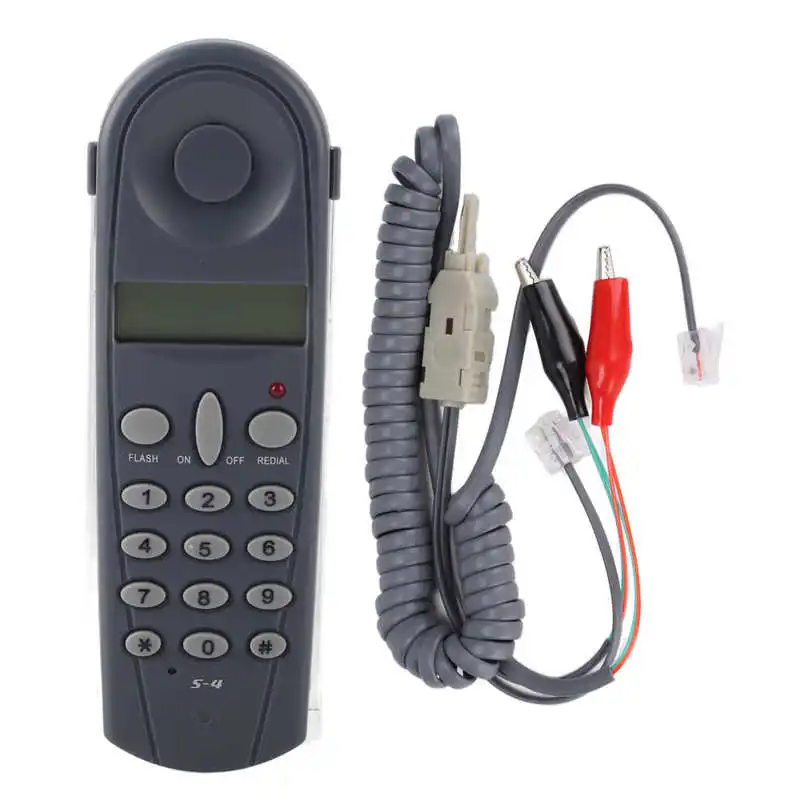 Landline Phone Test Tester Tool Set with Connectors for House Telephones