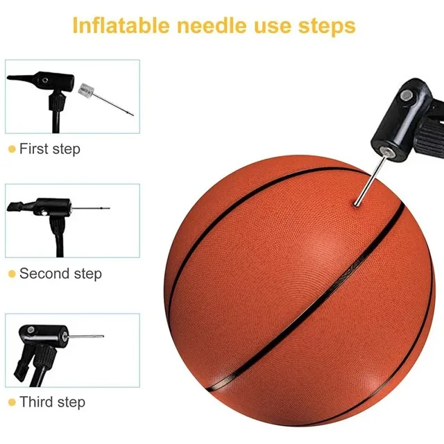 5/10/20Pcs Ball Pump Inflation Needles Ball Pump Pin Football Basketball Soccer Inflatable Air Valve Adaptor Stainless Steel 5