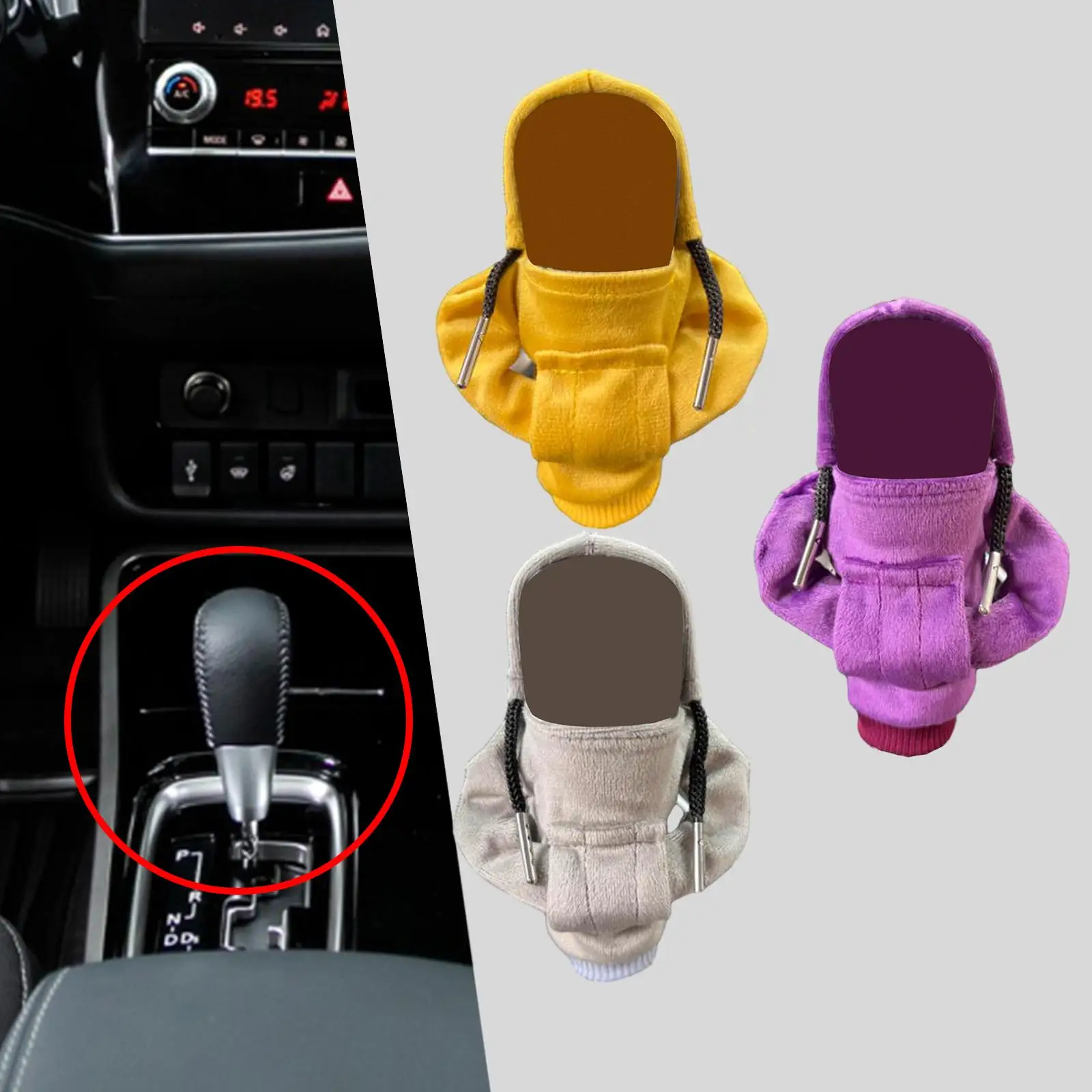 차량용 편안한 인테리어 장식, 자동차 시프터 노브 커버