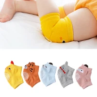 Baby Leg Warmer Girls Boys Non-slip Knee Pads Newborn Protector Crawling Elbow Cushion Kid Leging Terry Mesh Breathable Kneepad 2