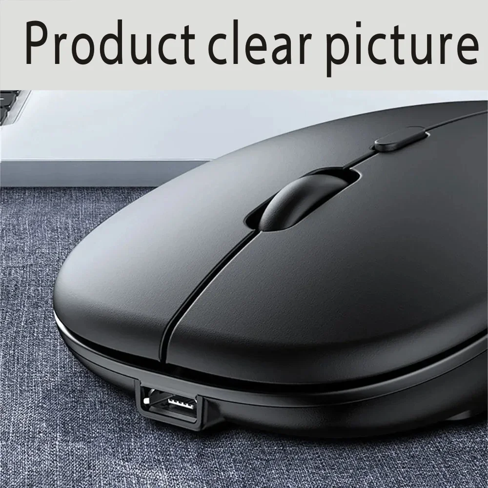 Rechargeable Bluetooth Mouse Wireless Dual Mode Electronics Silent Computer gaming Ergonomic Gamer 2.4 USB for PC Laptops