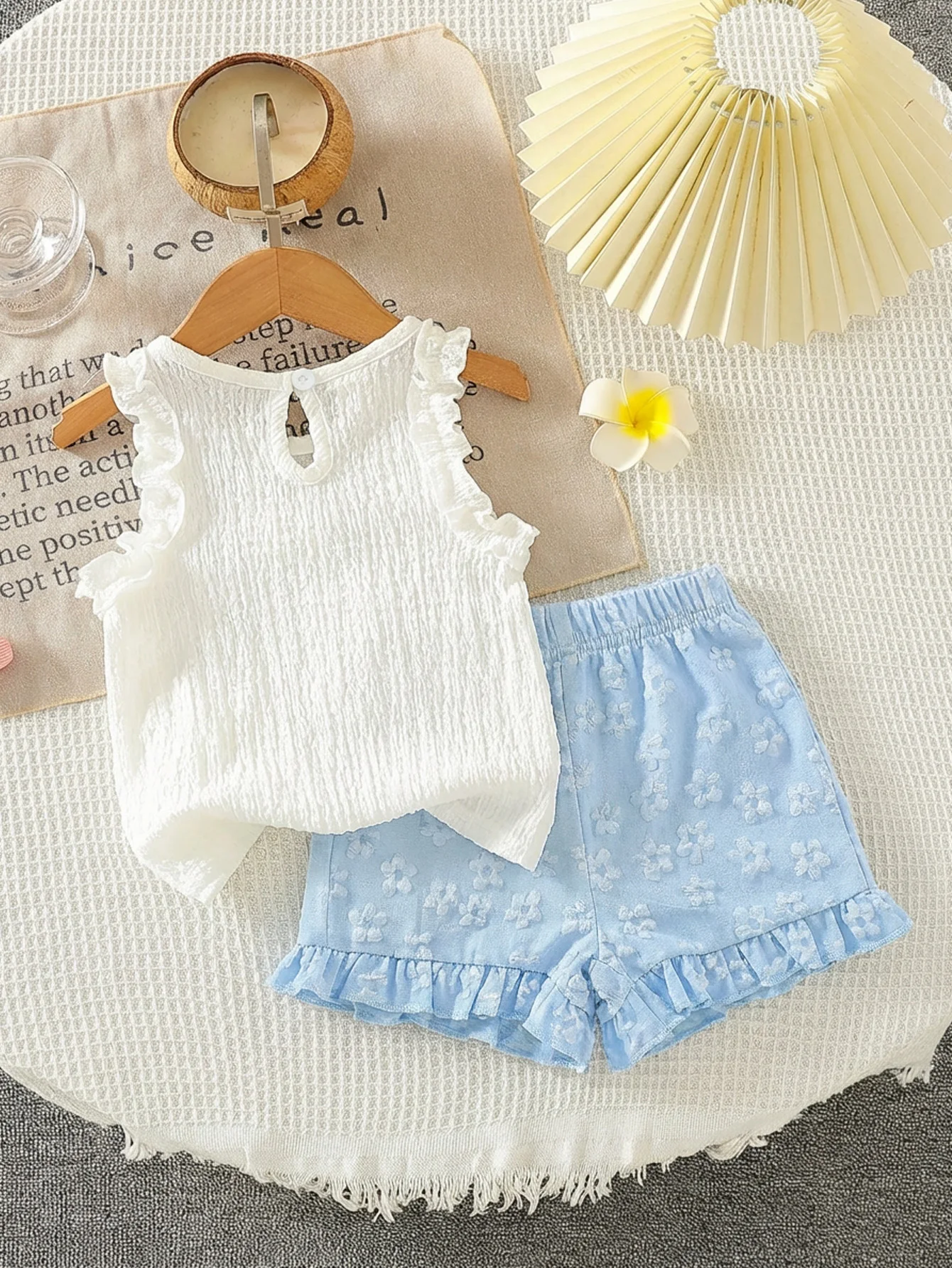 Floral Print Shorts Two-Piece Set Sf3e48dd20f18412a8deb6f23b1409c24i
