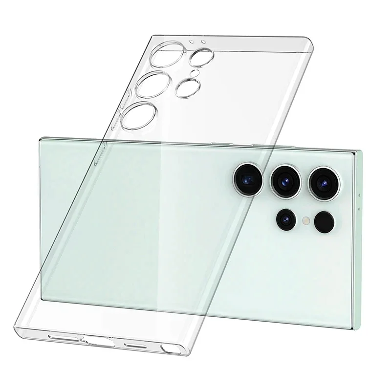 Clear Ultra Thin Transparent Soft TPU Phone Case Cover