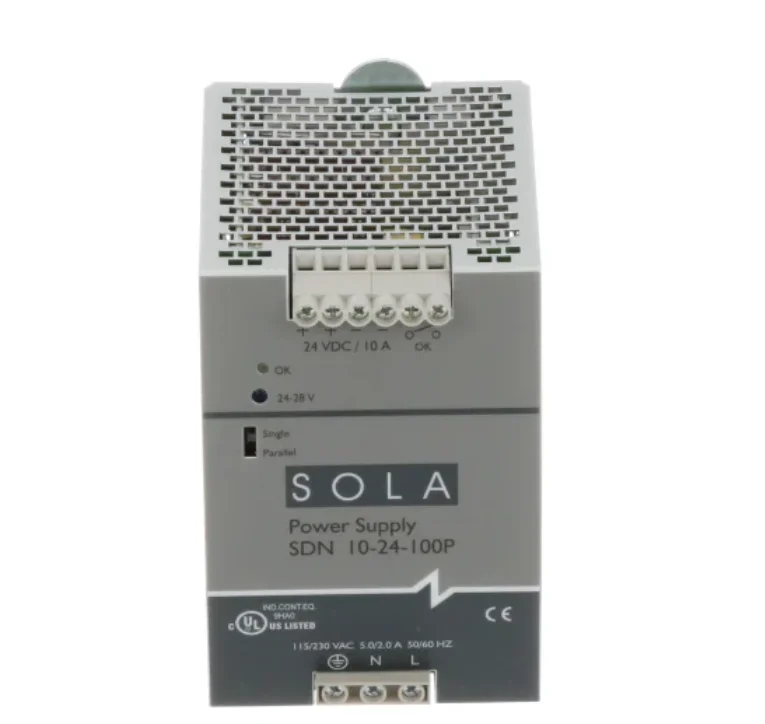 

Emerson SolaHD SDN10-24-блок питания 100P 24 В постоянного тока/10 А, В НАЛИЧИИ SDN Series