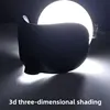 3D Blindfold Eye Mask for Sleeping Concave Molded Night Sleep Face Masks Block Out Light with Women Men Eyepatch Eye Patch 3