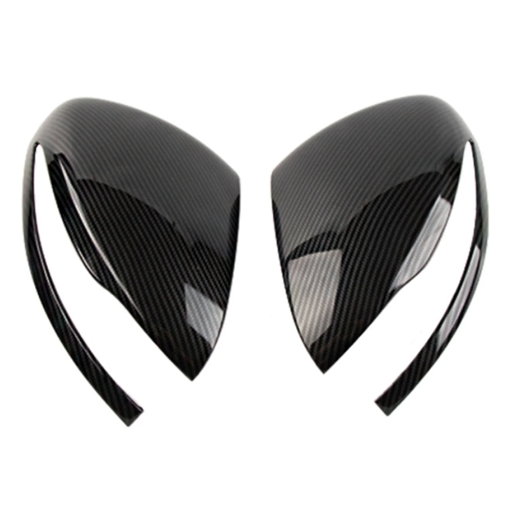 

Car ABS Carbon Fiber Rearview Mirror Cover Back View Cap for Mercedes Benz GLE 2020