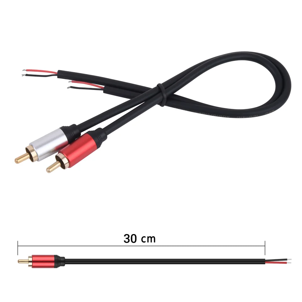 Cavo per altoparlante RCA maschio connettore Jack ... – Grandado