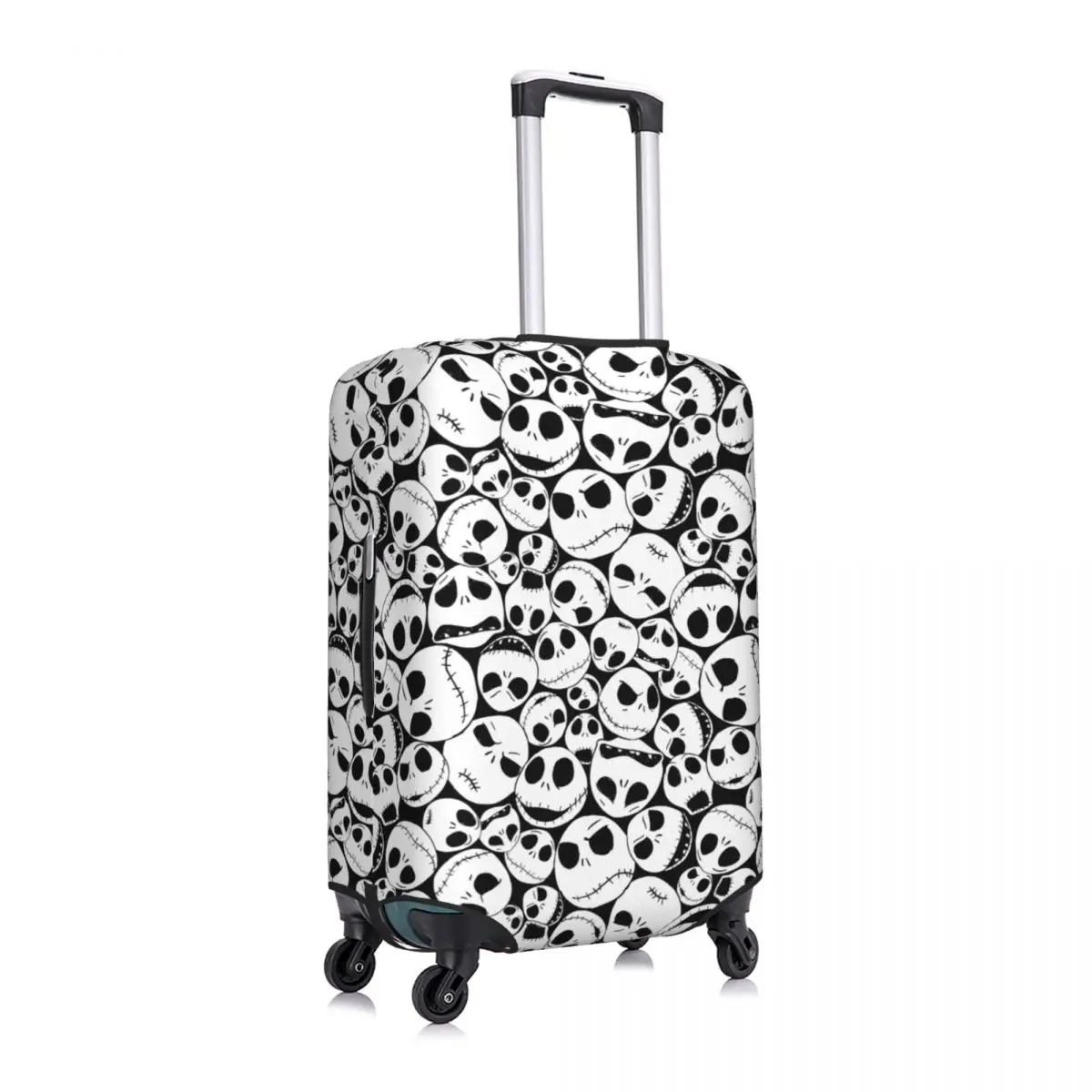 Nightmare Before Christmas Jack Skullington Suitcase Cover Washable Halloween Movie Luggage Covers Protector for 18-32 inch 2