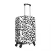 Nightmare Before Christmas Jack Skullington Suitcase Cover Washable Halloween Movie Luggage Covers Protector for 18-32 inch 2