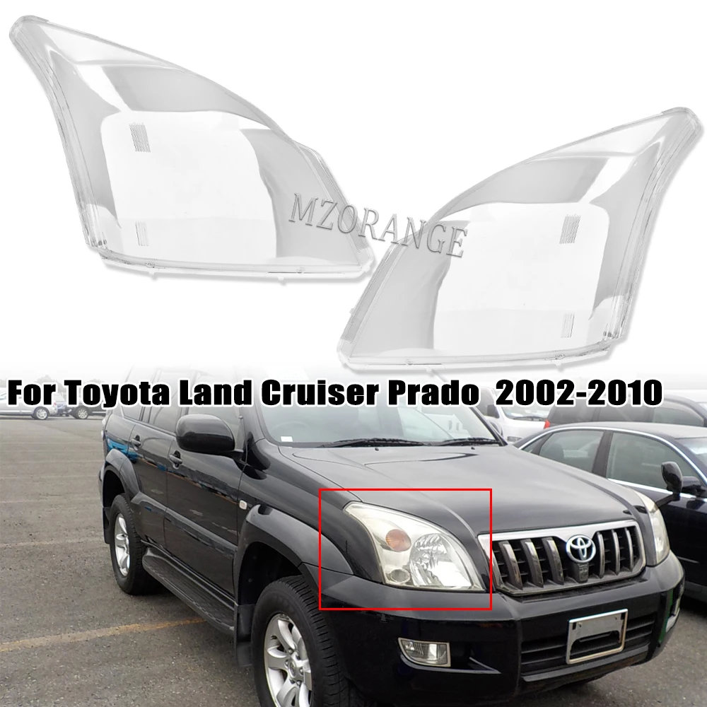 For Toyota Prado 120 20032009 Front Lens Glass Light Lamp Headlamp