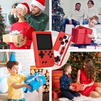 Boîtier de Console de jeu Portable rétro 8 bits, 400 jeux FC intégrés, écran LCD de 3.0 pouces, lecteur de jeu vidéo, cadeau du nouvel an pour enfants 2