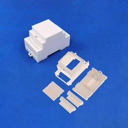 Compact Din Rail Plastic Enclosure for Electronics and Distribution (0 - 03)