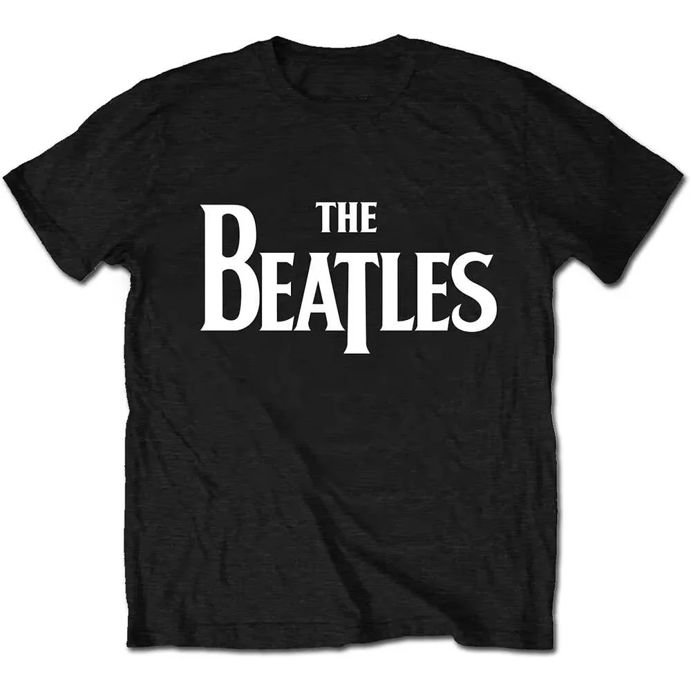 Drop T Logo The Beatles Band T-Shirt Baumwolle Grafik-T-Shirt Herren Damen Sommer Streetwear
