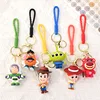 Toy Story Cute Three Eyes Alien Keyring Pendant Kawaii KeychainBag Accessories Decorative Gift Key Chain Girls 1