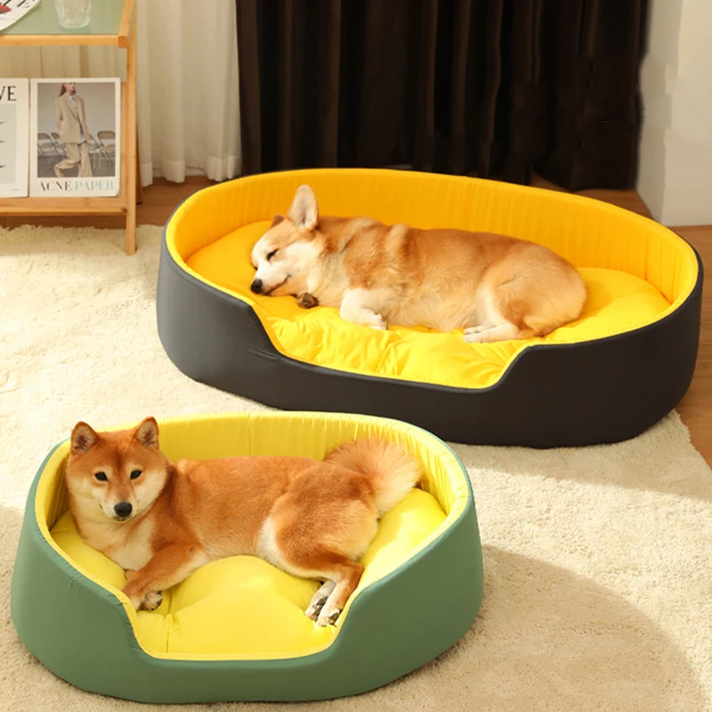 Pet Dog Bed Four Seasons Universal Smal Medium Big L Size Dogs House Sofa Kennel Soft Pet Dog Cat Warm Bed Accessori Per Animali Domestici