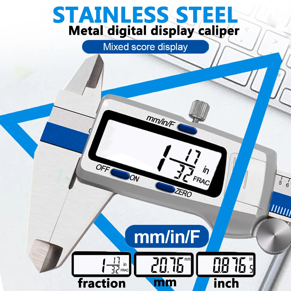Utoolmart Carbon Steel Digital Caliper 150 Mm 0.01mm Measuring Tool - View #6