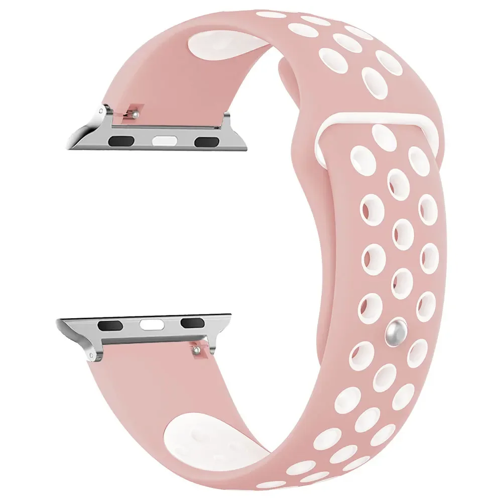 Breathable Sport Loop Strap for Apple Watch - Silicone Bracelet Band