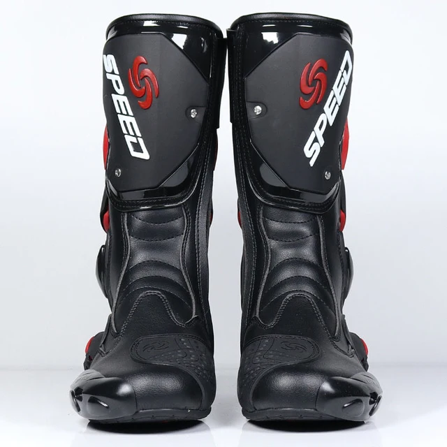 Riding Tribe Men Motorcycle Boots Moto Racing Motocross Off-Road Motorbike Motorcycle Shoes Botas Moto Riding Boots