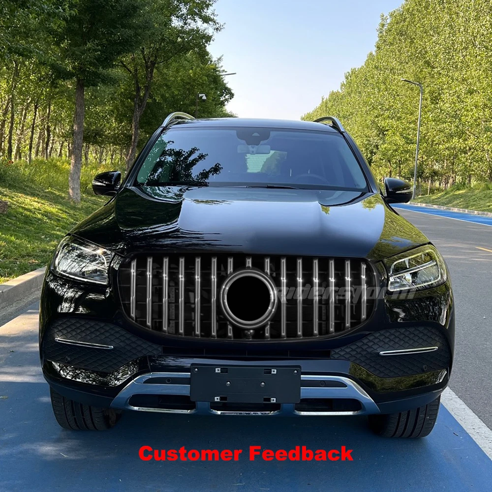 2020-2023 Front Bumper grille for Ben z GLS GLS450 4MATIC X167 ABS