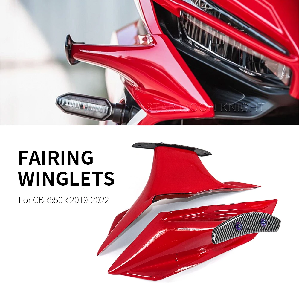 CBR650 Fairing Winglets Aerodynamic Wing For Honda CBR650R Motorcycle