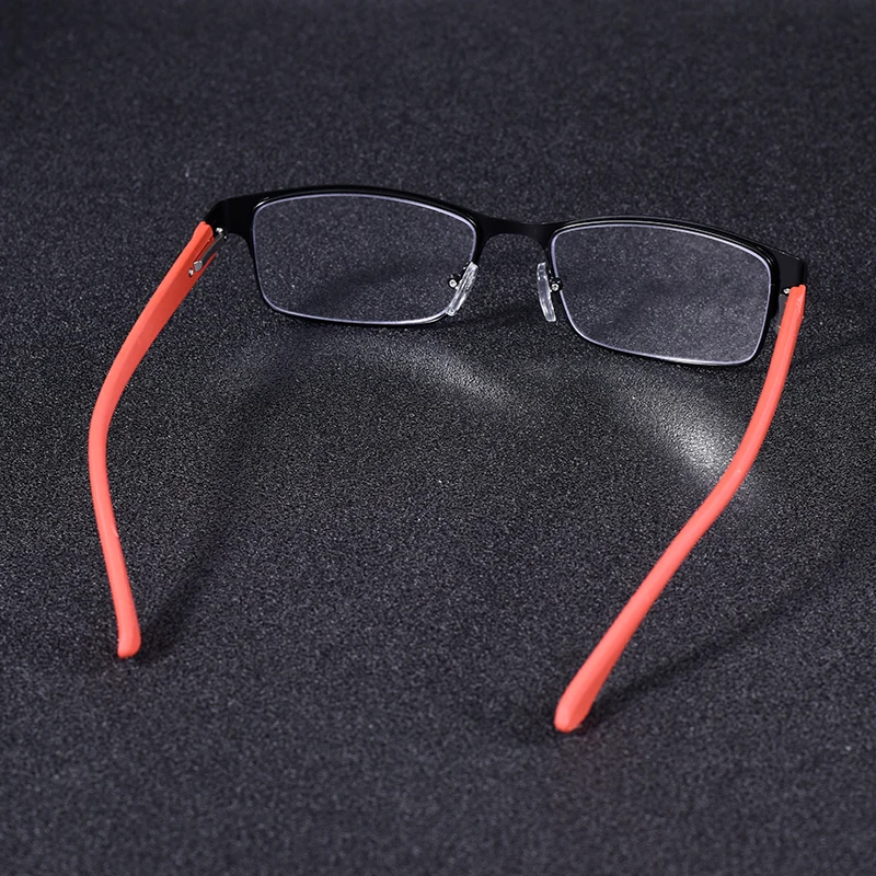 Hochwertige Legierungs-Lesebrille für Männer mit Power-Folding-Anti-Blaulicht-Brille mit Federscharnier + 125 + 175 + 225 + 275 – Detail 15