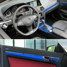 

For Mercedes E Class W212 coupe 2009-2013 Self Adhesive Car Stickers Carbon Fiber Vinyl Decals Car Styling Accessories