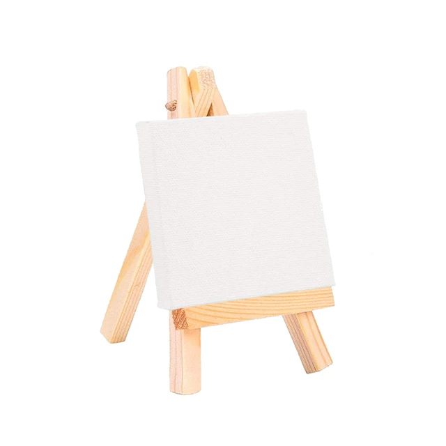 10 Sets Miniature Frame Painting Easel Canvases Small Easels Display Child  - AliExpress