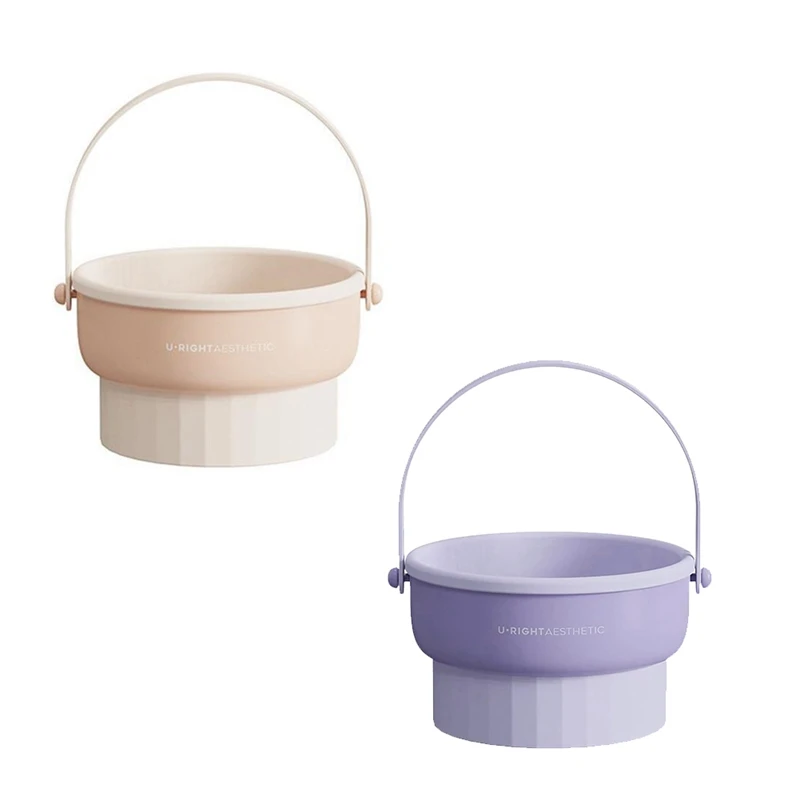 

Коврик для чистки кистей для макияжа, силиконовая Кисть для макияжа, чистящая чаша, чистящий скребок, инструмент с держателем для сушки