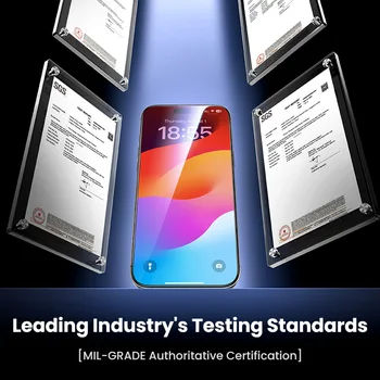 UGREEN 2pcs for iPhone 16 Pro Max Glass Screen Protectors for iPhone 16 Plus Tempered Glass for iPhone 15 14 13 12 HD Film 16pro