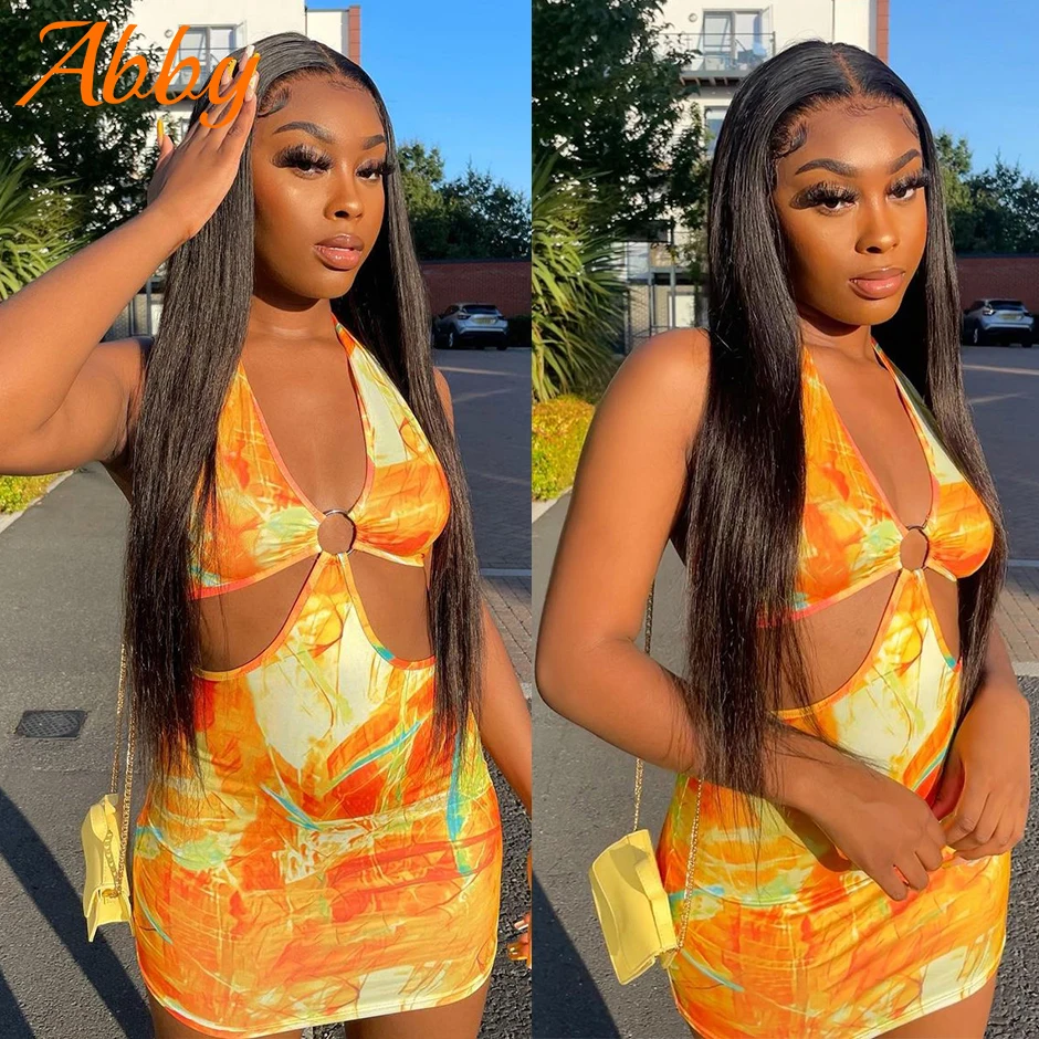 ABBY Hair Long Straight Lace Front Wigs HD Transparent Lace Frontal Wig Full For Women Human Hair Wigs human hair wig lace front wig human hair wigs front lace wig