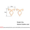 QIAMNI Stainless Steel Minimalist Geometric Parabatai Runes Stud Earrings Fashion Shadowhunters Angelic Power Jewelry Gift Charm 5